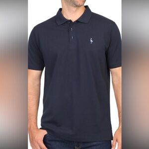 Tailor Byrd Men's Black Polo Shirt
